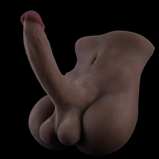 Lifelike Men's Torso for Women – Realistic Cock & Anal Experience - image 1