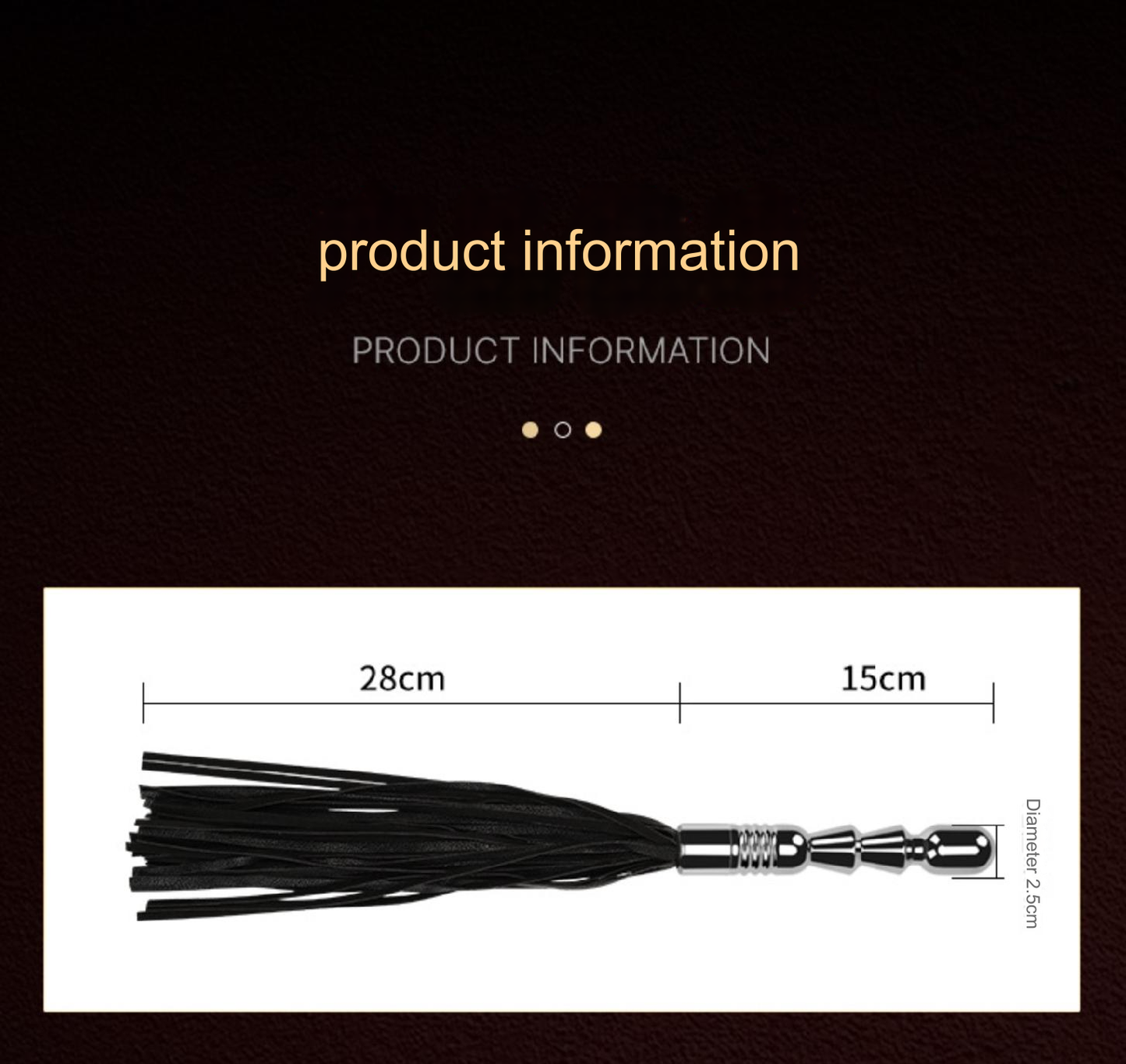 Dildo Flogger SM Whip - image 5