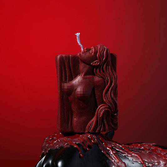 Female Form Sensual Soy Wax Low-temperature Candle - image 1