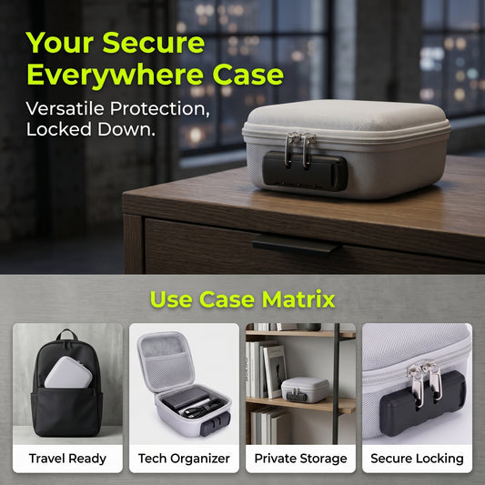 1pc Locking Storage Box - image 1