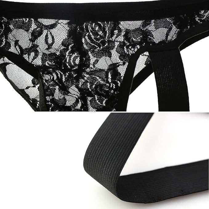 Men's Lace Trim Sleepwear - image 8