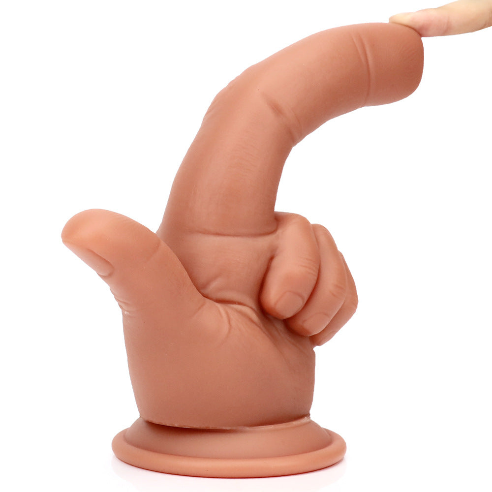 8.66'' Realistic Finger Dildo - image 4