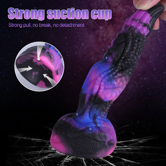 Fantasy Tentacle Dildo – Soft Liquid Silicone with Suction Base - image 1