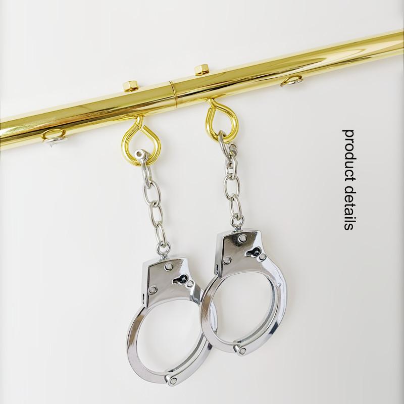 SM Restraints Golden Spreader Bar Handcuffs Shackles - image 5