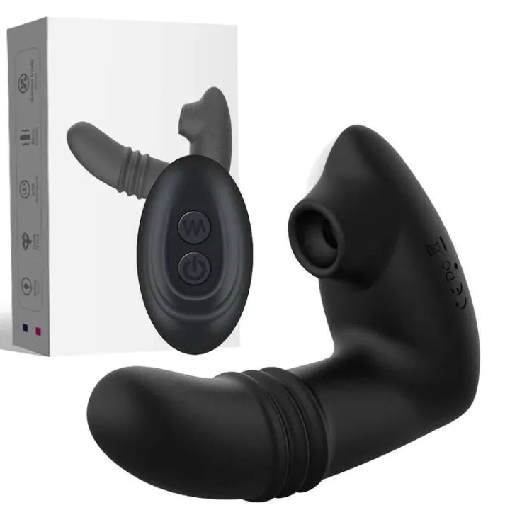 Clitoral Suction Toy with 10 Suction Modes - Black - image 13