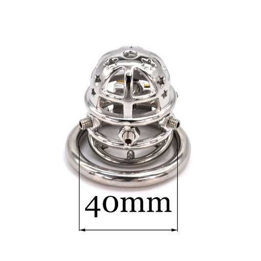 Spiked Chastity Cage - 40mm - image 1