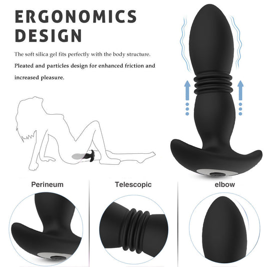 Vibrating Butt Plug Massager - image 1
