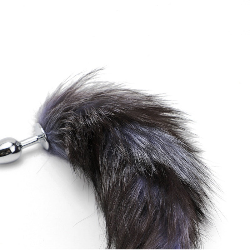 Nightfall Handmade Detachable Plug Fox Tail - 40cm - image 1