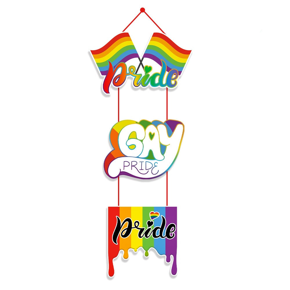 LGBT Pride Month Hanging Decoration - B - Rainbow - image 5