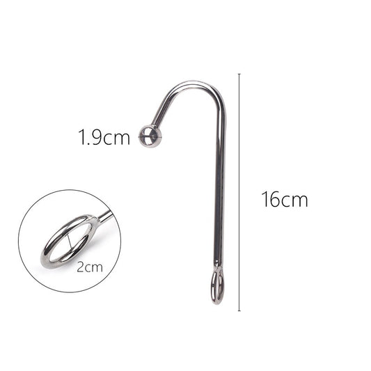 Stainless Steel Anal Hook Butt Plug - image 1