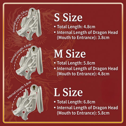 Dragon Guardian Bell Collar Chastity Cage - image 1