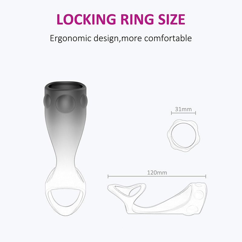 Triple Pearl Penis Cock Ring - image 5