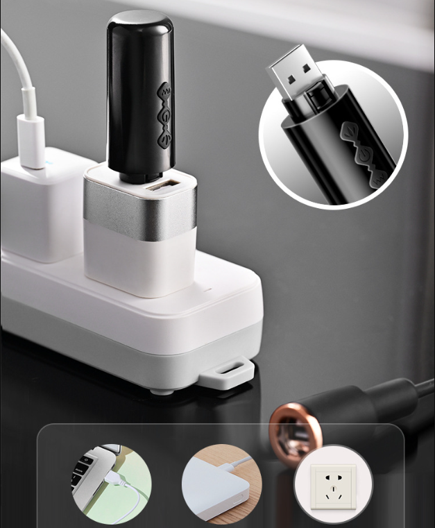 USB Rechargeable Vibrating Silicone Urethral Sound - image 4