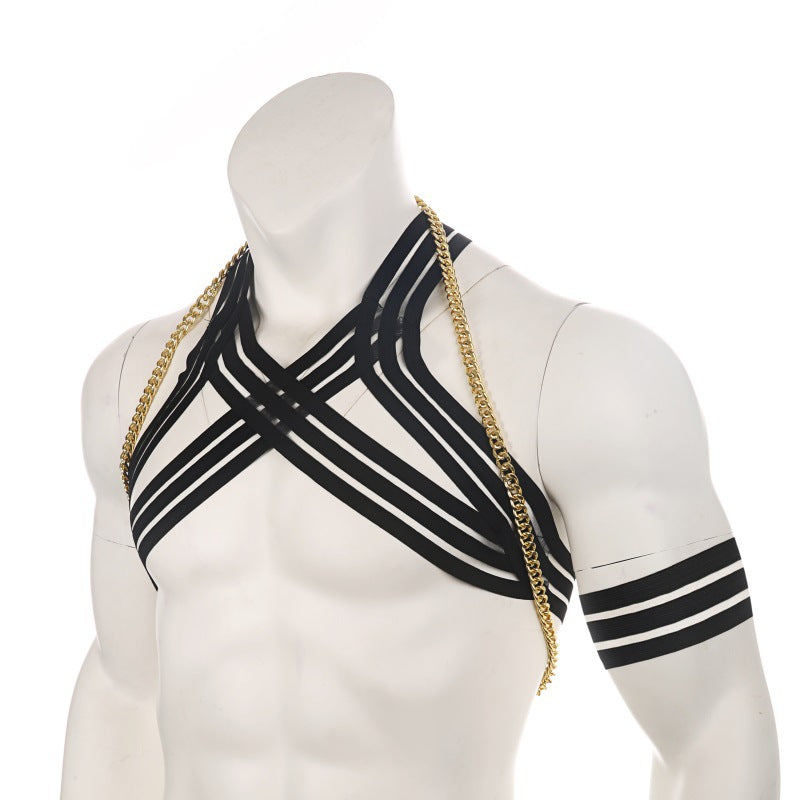 Chain & Elastic Men's Harness - image 6