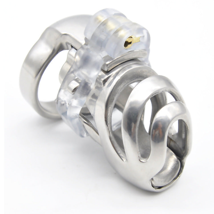 Ch40 - Detachable Prince Albert Lock Chastity Cage - image 1