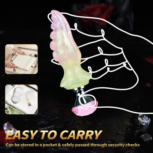 5.62'' Fantasy Tentacle Crystal Plug - image 0