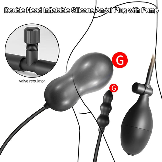 Double-Head Inflatable Plug - image 0