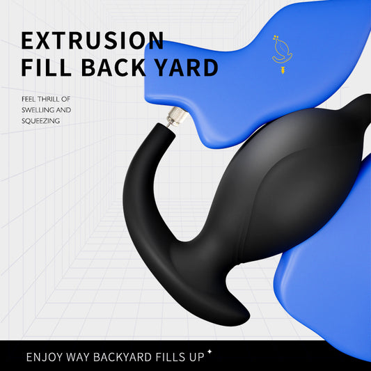 Inflatable & Detachable Enema Plug - image 1