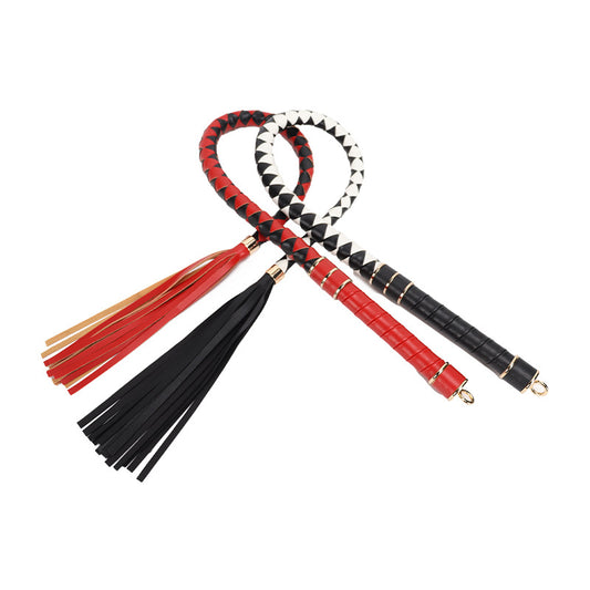 90cm Braided Single-tail Whip With Loose-strand Tip - image 1