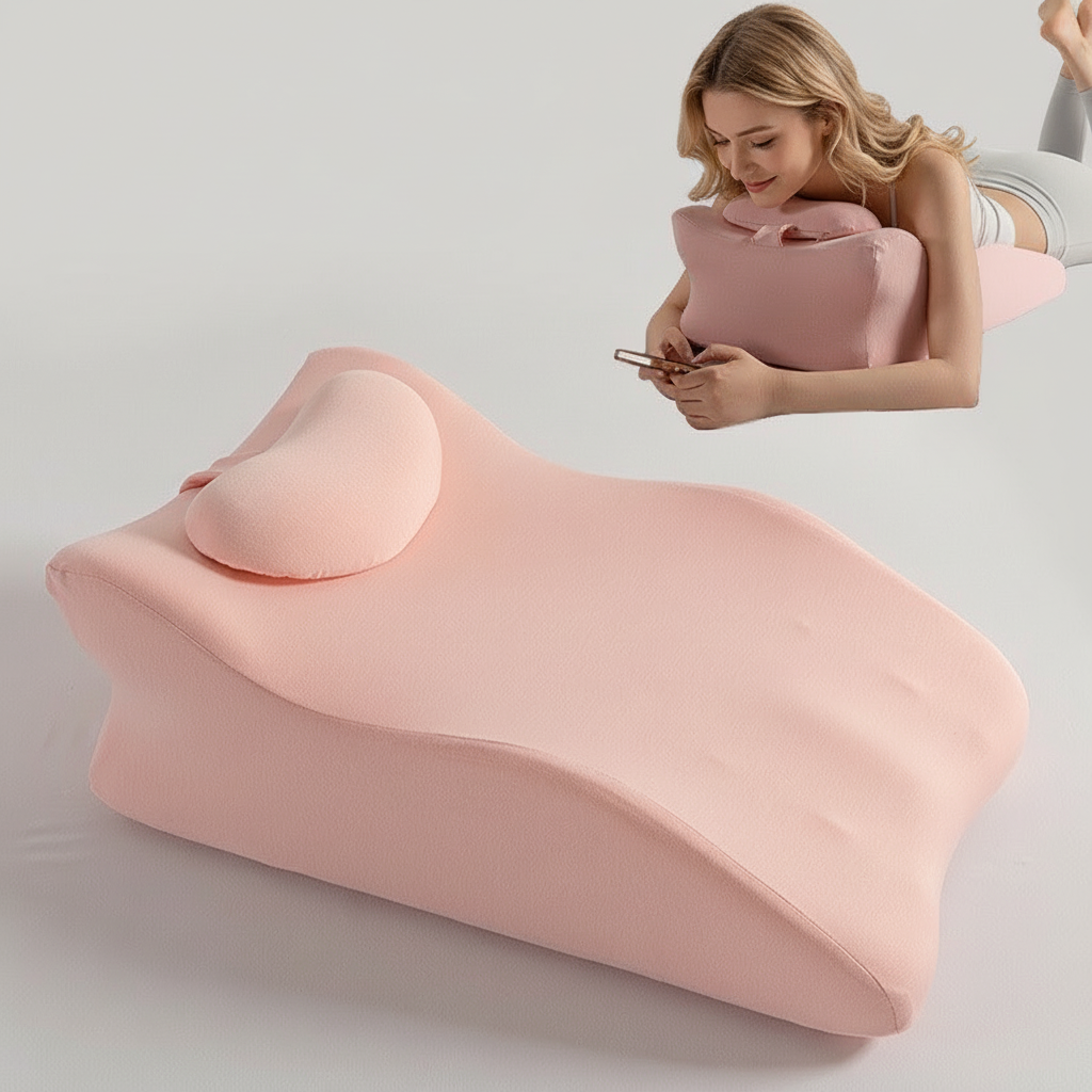Elevation Pillow - Pink - 22.8 × 14.2 × 9.1 in - image 6