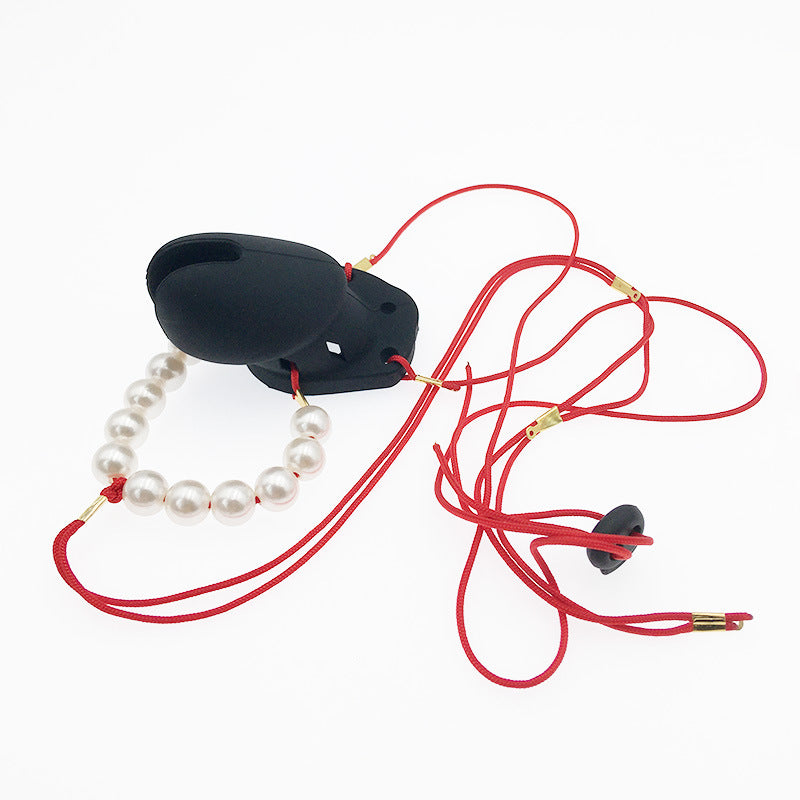 Chastity Cage with String Belt - image 3