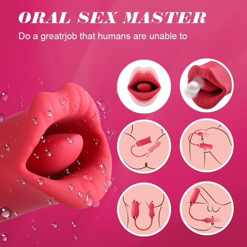 Rose Muncher – Mouth Biting & Thrusting Bullet Rose Toy - image 3