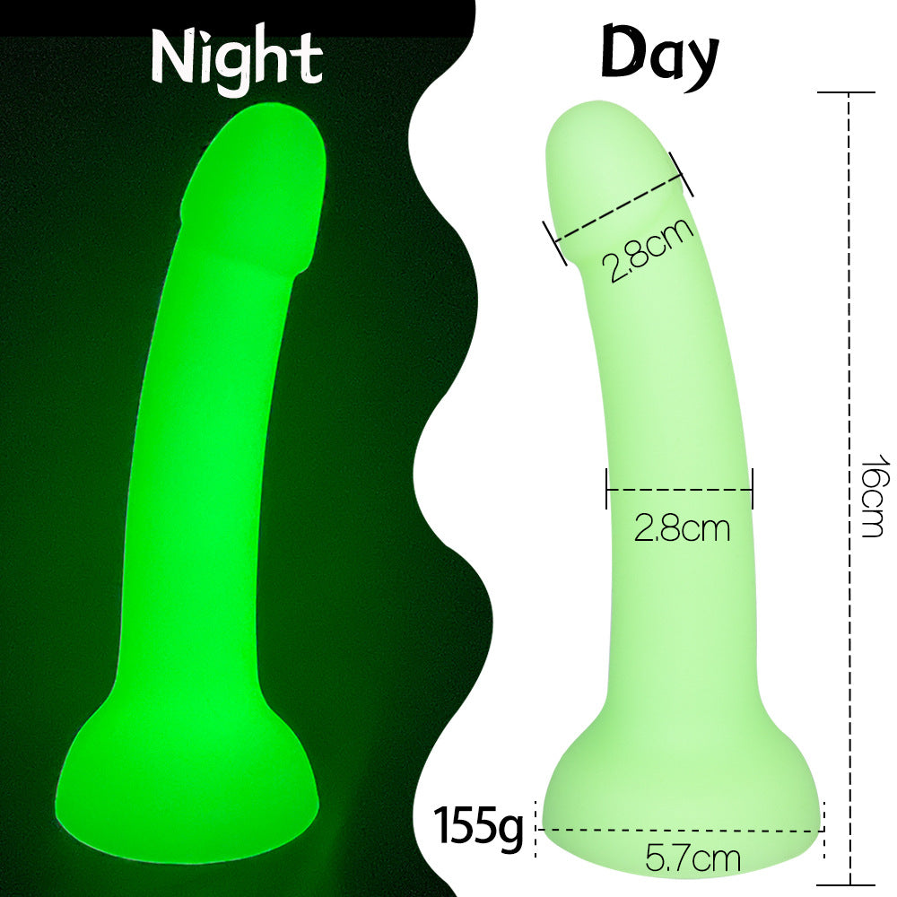 Luminous Silicone Dildo - F - image 6