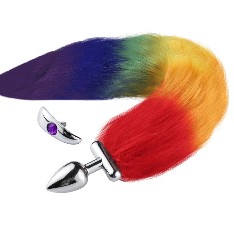 Elegant Cosplay Tail Anal Butt Plug - Multicolor - image 12