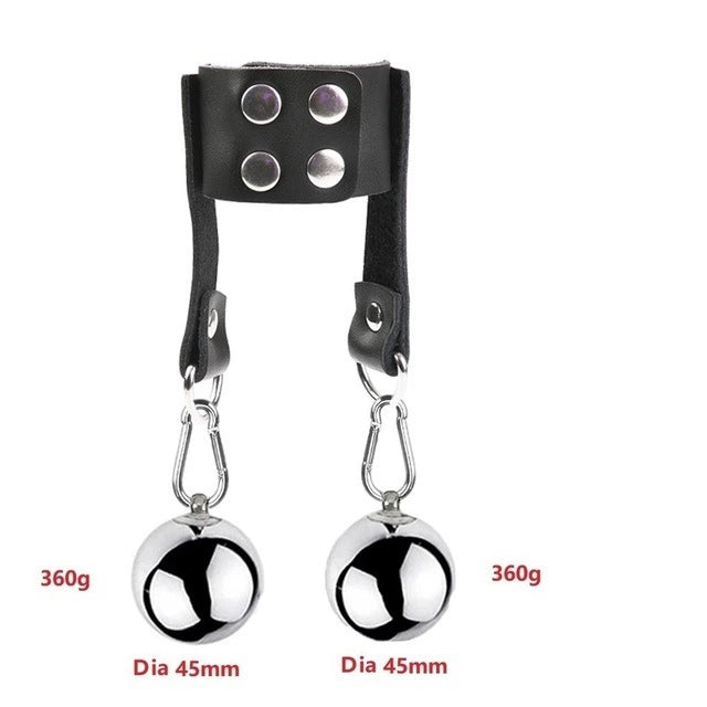 Gravity Steel Ball Restraint Cock Ring - 45mm - image 10