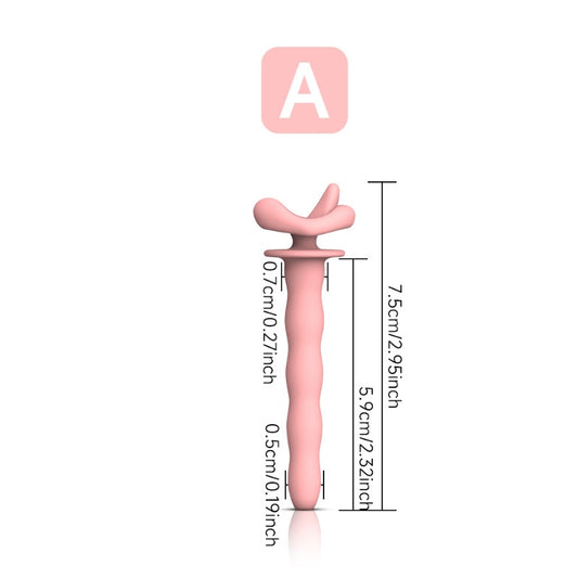 2.95'' Pink Silicone Urethral Plug - A - image 0