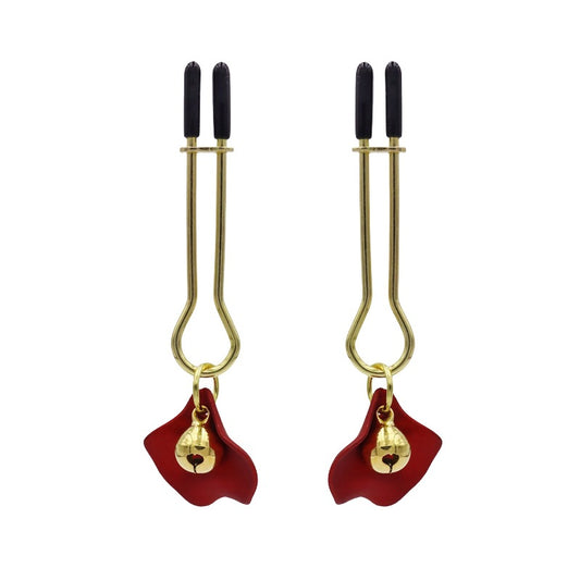 Flower Bell Nipple Clamps - D - image 1