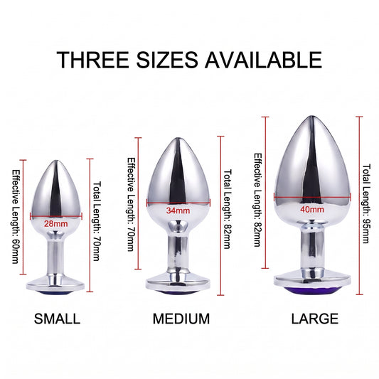 Candle Flame Anal Plug Set - image 1