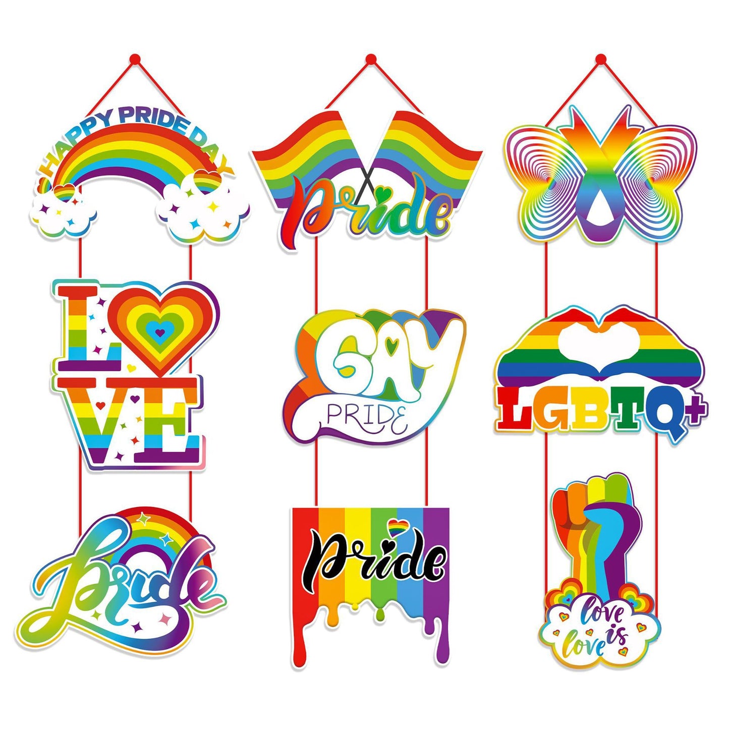 LGBT Pride Month Hanging Decoration