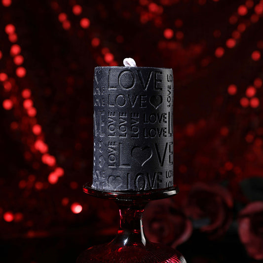 LOVE-Shaped Sensual Soy Wax Candle - B - image 1