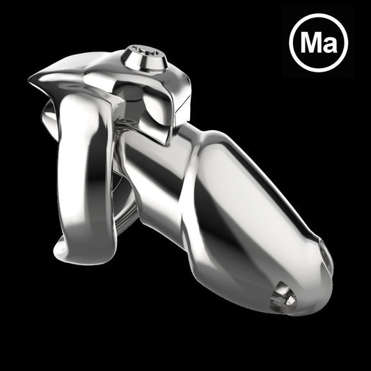 Steel Holy Trainer V5 Chastity Cage - Max - Ring 55mm(2.17in) - image 1