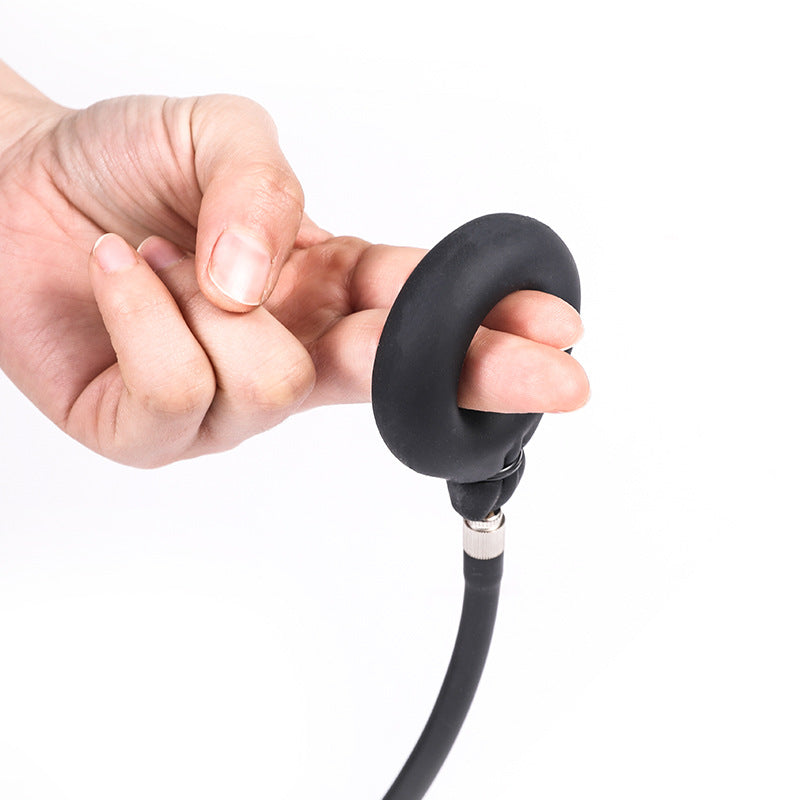 Inflatable Penis Cock Rings Penis Enlargement Penis Exerciser - image 6