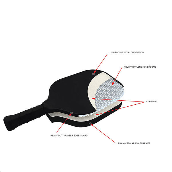 USAPA Approved Pickleball Paddles Carbon Pique Light Racket