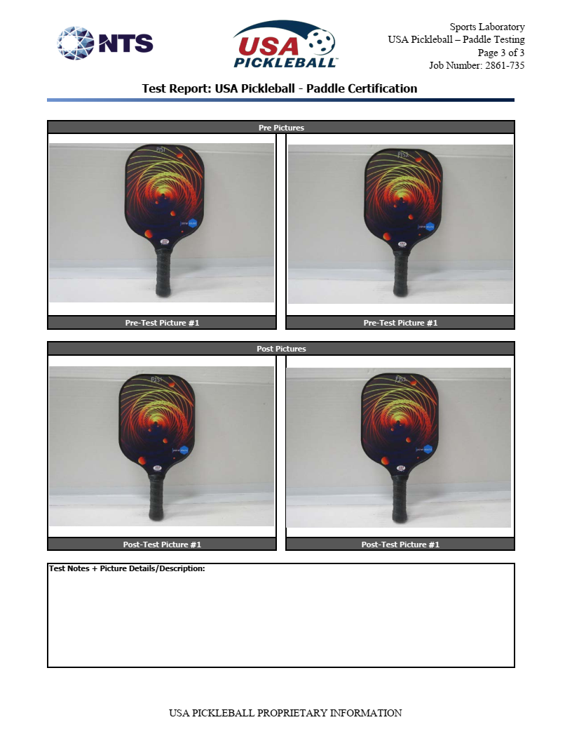 USA Pickleball Paddle Certified Pickleball Paddle