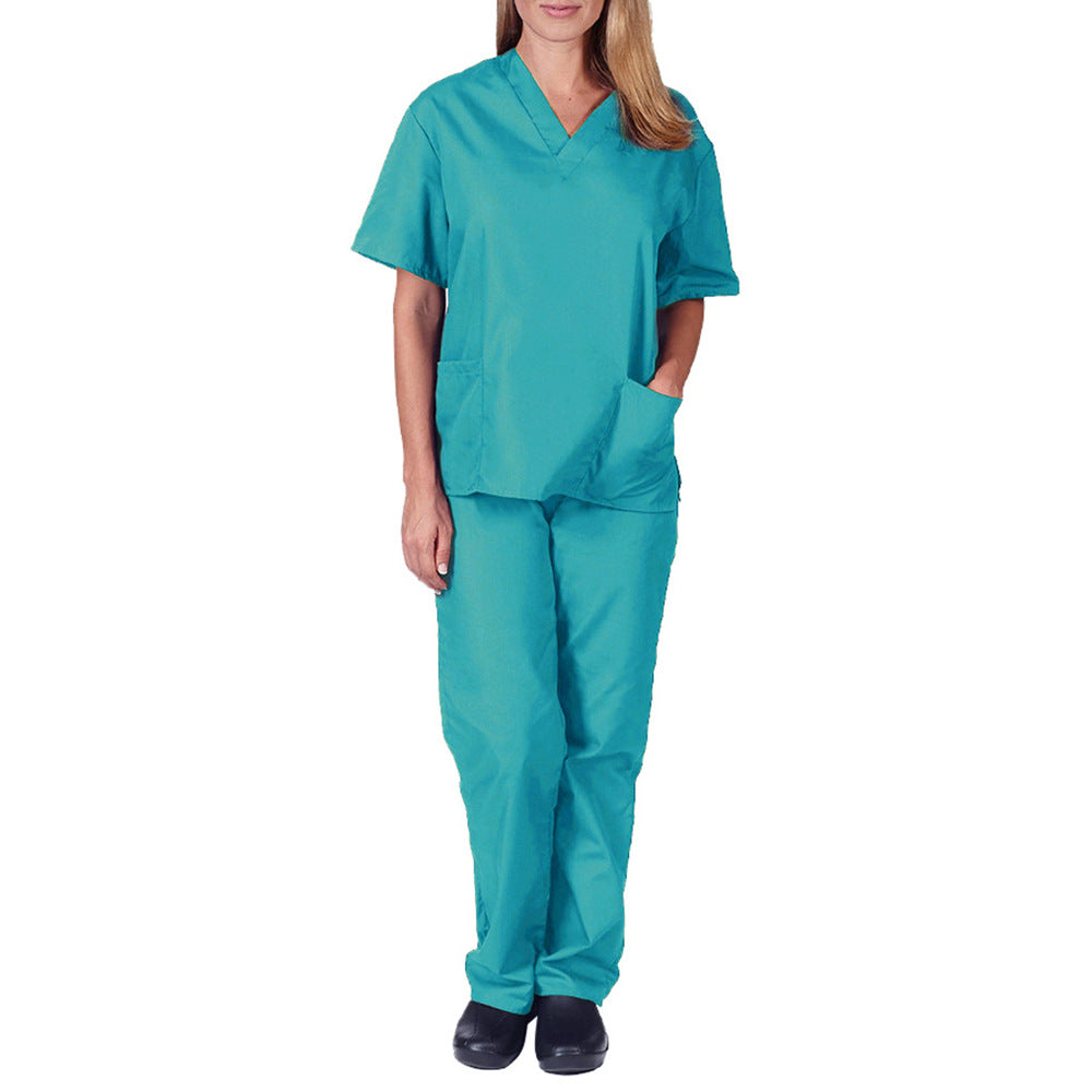 Cotton Nursery Scrubs Set for Women
