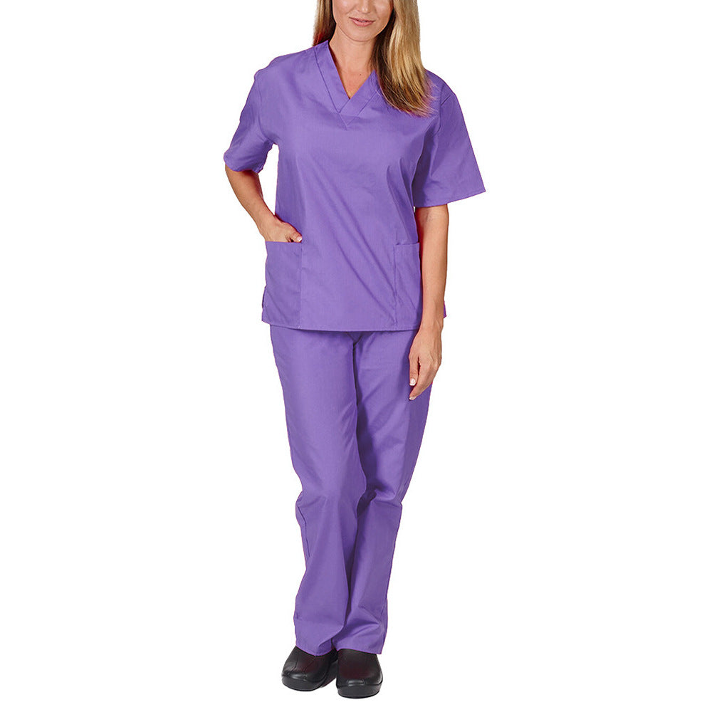 Cotton Nursery Scrubs Set for Women