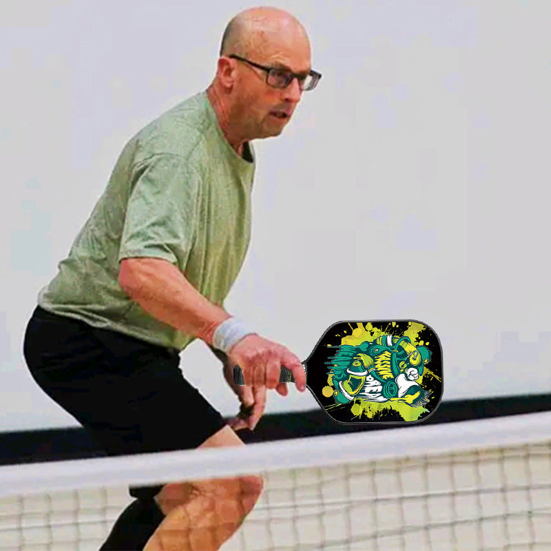 Street Graffiti Paddle Carbon Fiber Pickleball Racket