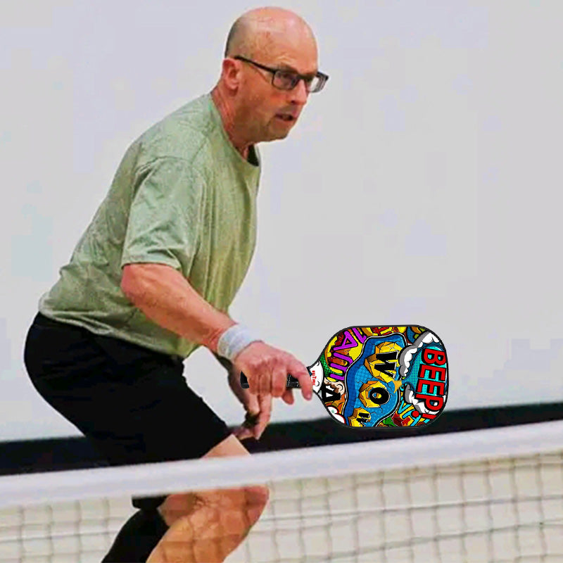 New Graffiti Pickleball Paddle Carbon Fiber Pickleball Racket