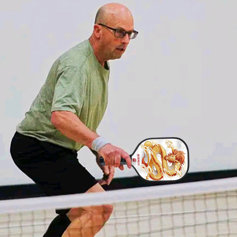 Double-Side Design Pickleball Paddle Carbon Fiber Pickleball Racket