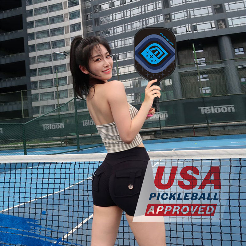 Double-Side Pickleball Paddle Carbon Fiber Pickleball Racket