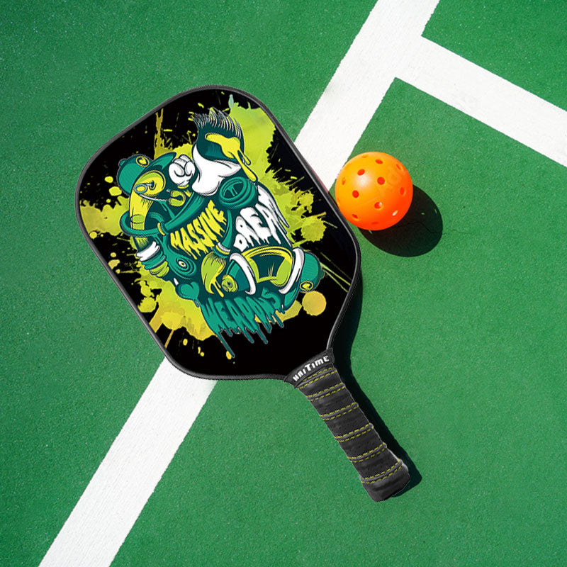 Street Graffiti Paddle Carbon Fiber Pickleball Racket
