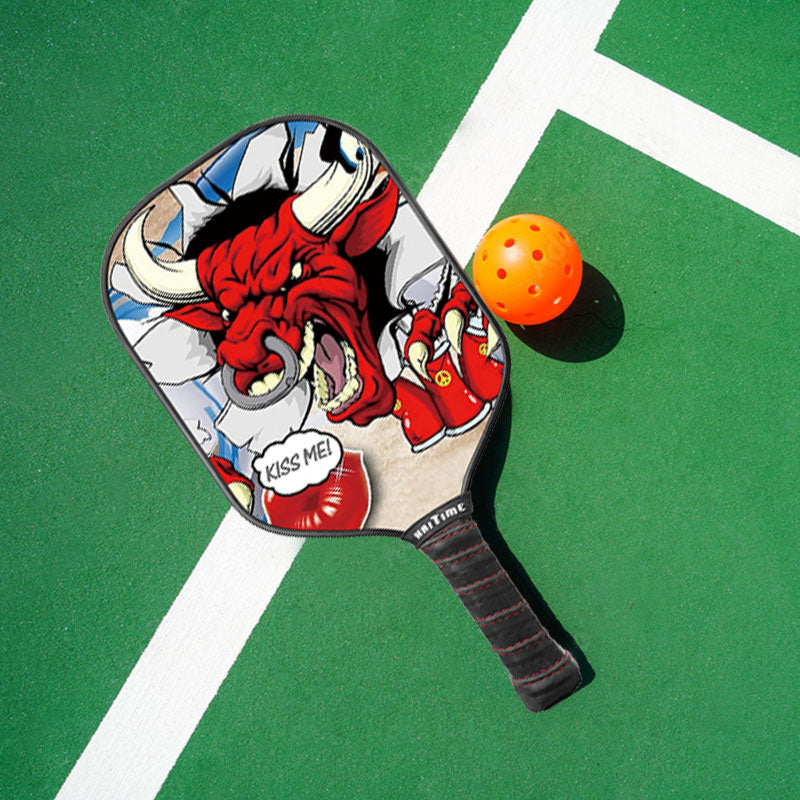Bull Pickleball Paddle Carbon Fiber Pickleball Racket