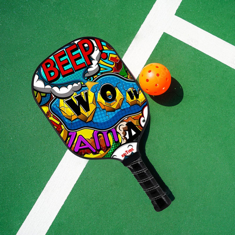 New Graffiti Pickleball Paddle Carbon Fiber Pickleball Racket