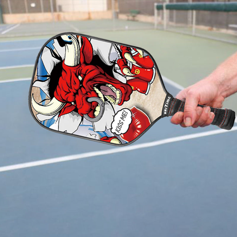Bull Pickleball Paddle Carbon Fiber Pickleball Racket