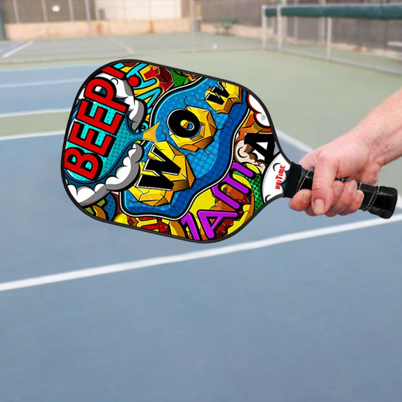 New Graffiti Pickleball Paddle Carbon Fiber Pickleball Racket
