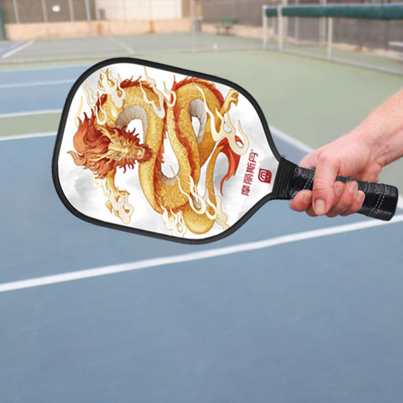 Double-Side Design Pickleball Paddle Carbon Fiber Pickleball Racket